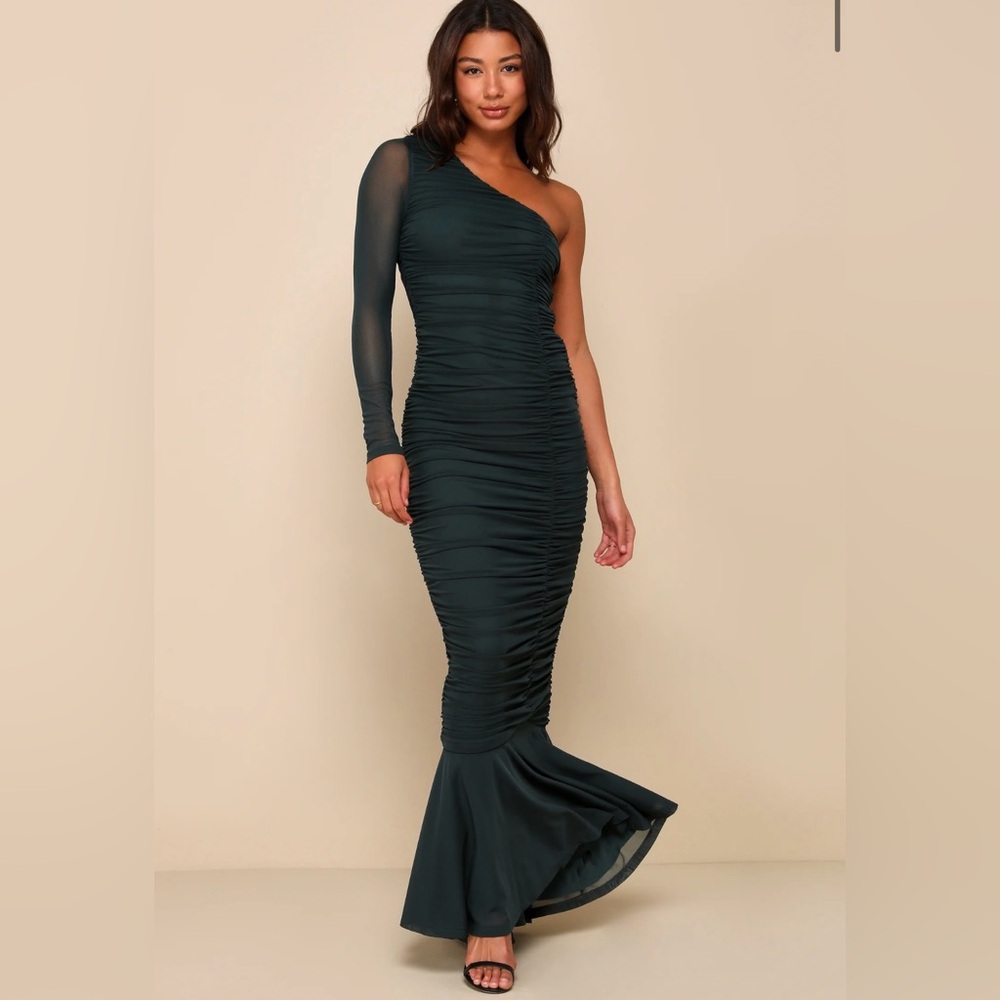 Lulus dark green dress - brand new, size small